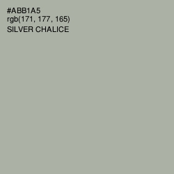 #ABB1A5 - Silver Chalice Color Image